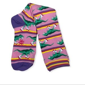 ⭐️Roller Skating Dino Tube Socks
